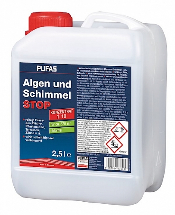 Schimmelentferner Pufas Algen- und Schimmel- STOP-Konzentrat