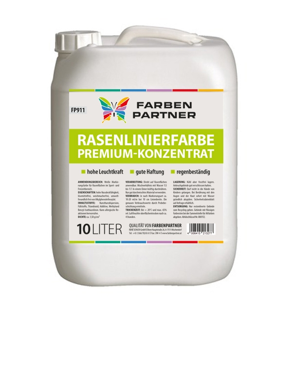 Markierfarbe FarbenPartner Rasenlinierfarbe-Premium Konzentrat