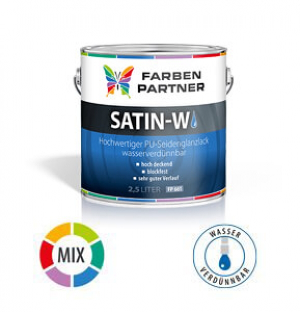 Seidenglanzlack FarbenPartner SATIN-W
