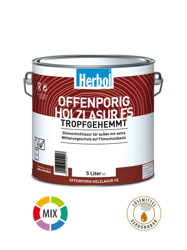 Herbol-Offenporig-Holzlasur FS