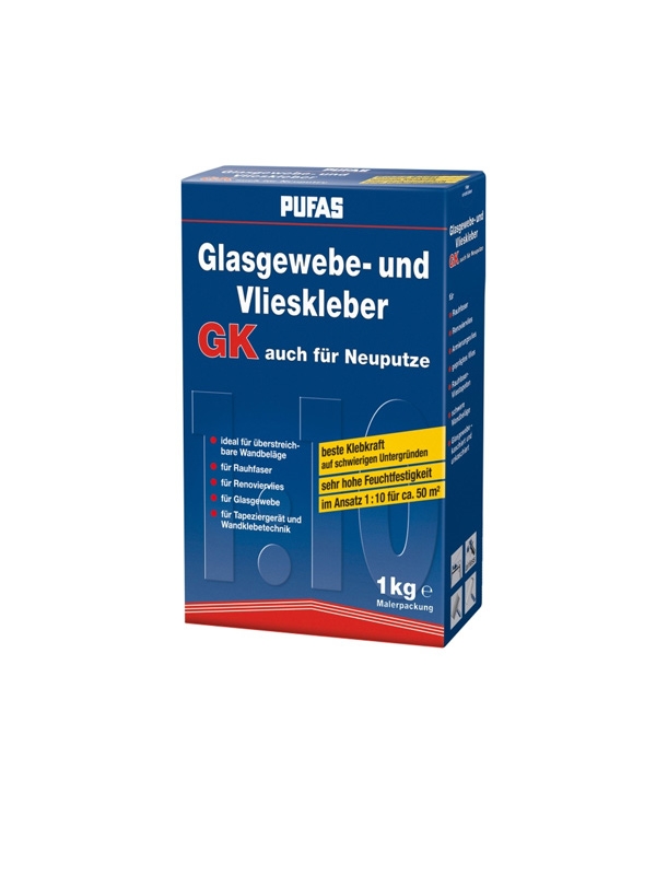 Kleber Pufas Glasgewebe- und Vlieskleber GK