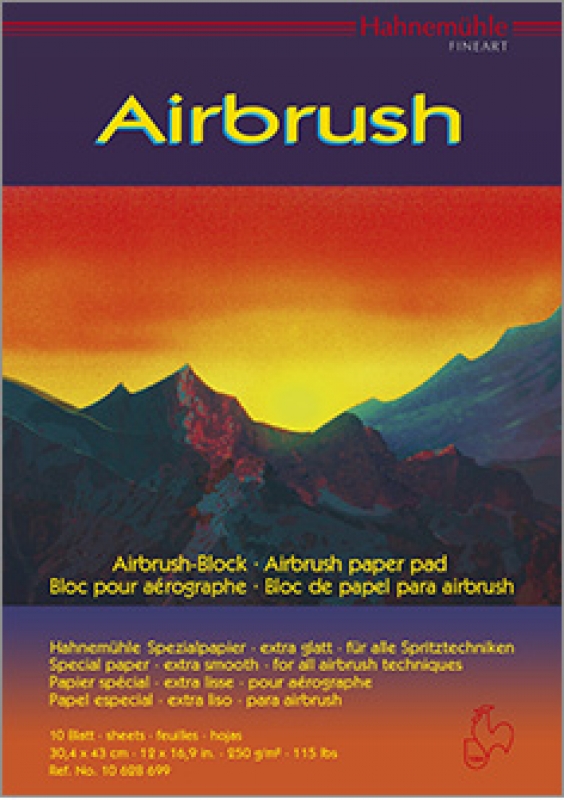 Airbrush-Block Hahnenmühle 250g/m²